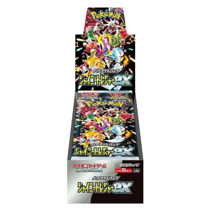 Pokemon Trading Card Game High Class Pack Shiny Treasure ex sv4a Booster Box Japanese cards