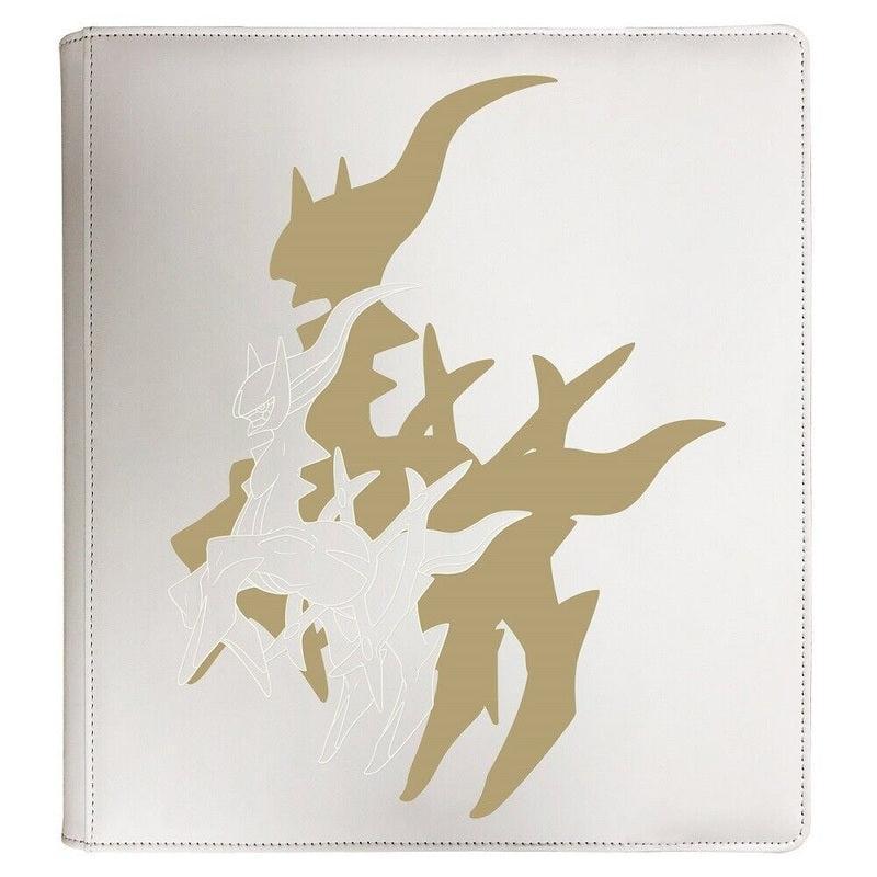 Elite Series: Arceus 12-Pocket Zippered PRO-Binder folder for Pokémon-Pokebundles Ireland
