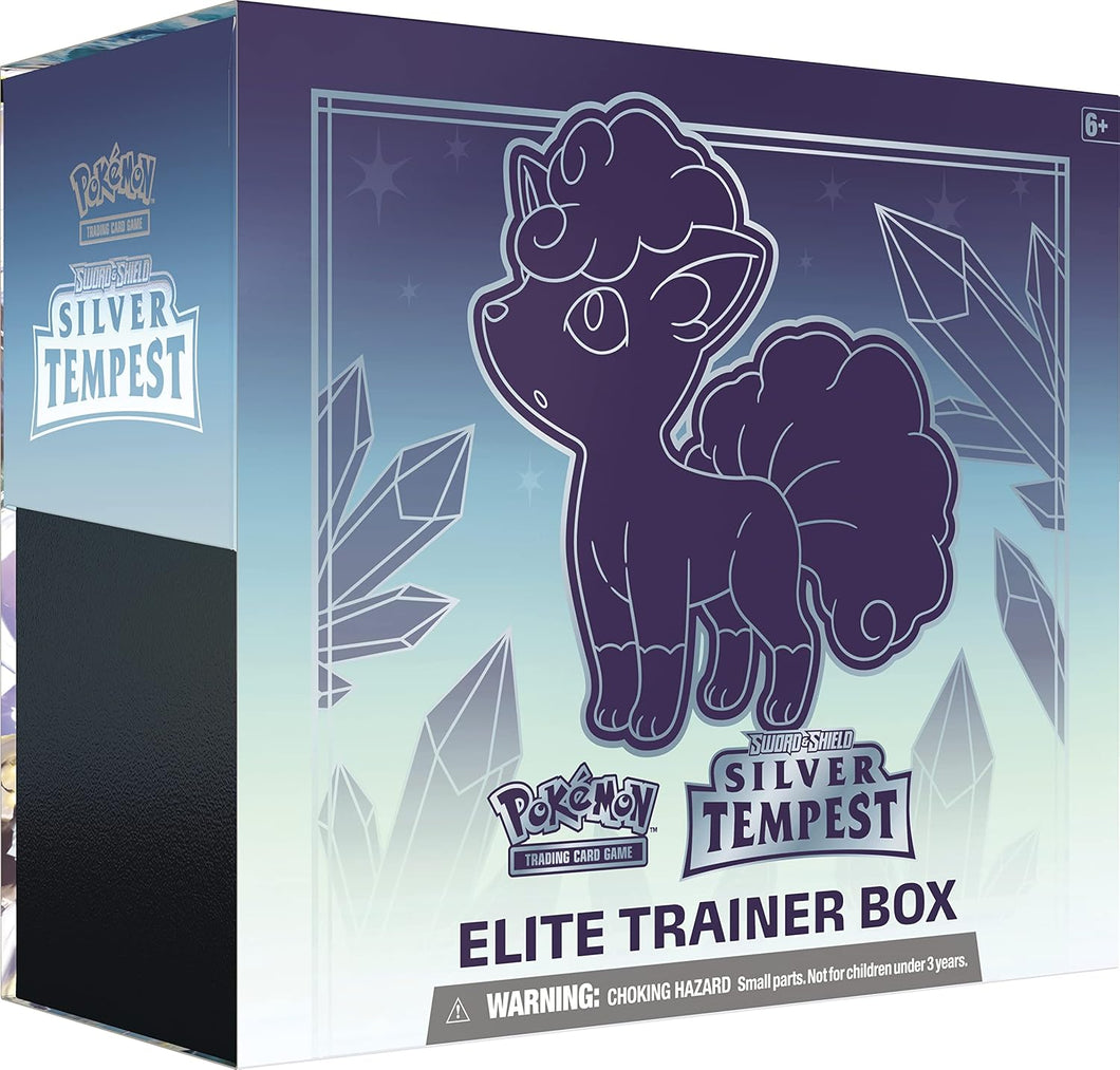 Pokemon Trading Card Game Silver Tempest Elite Trainer Box - Pokebundles Ireland