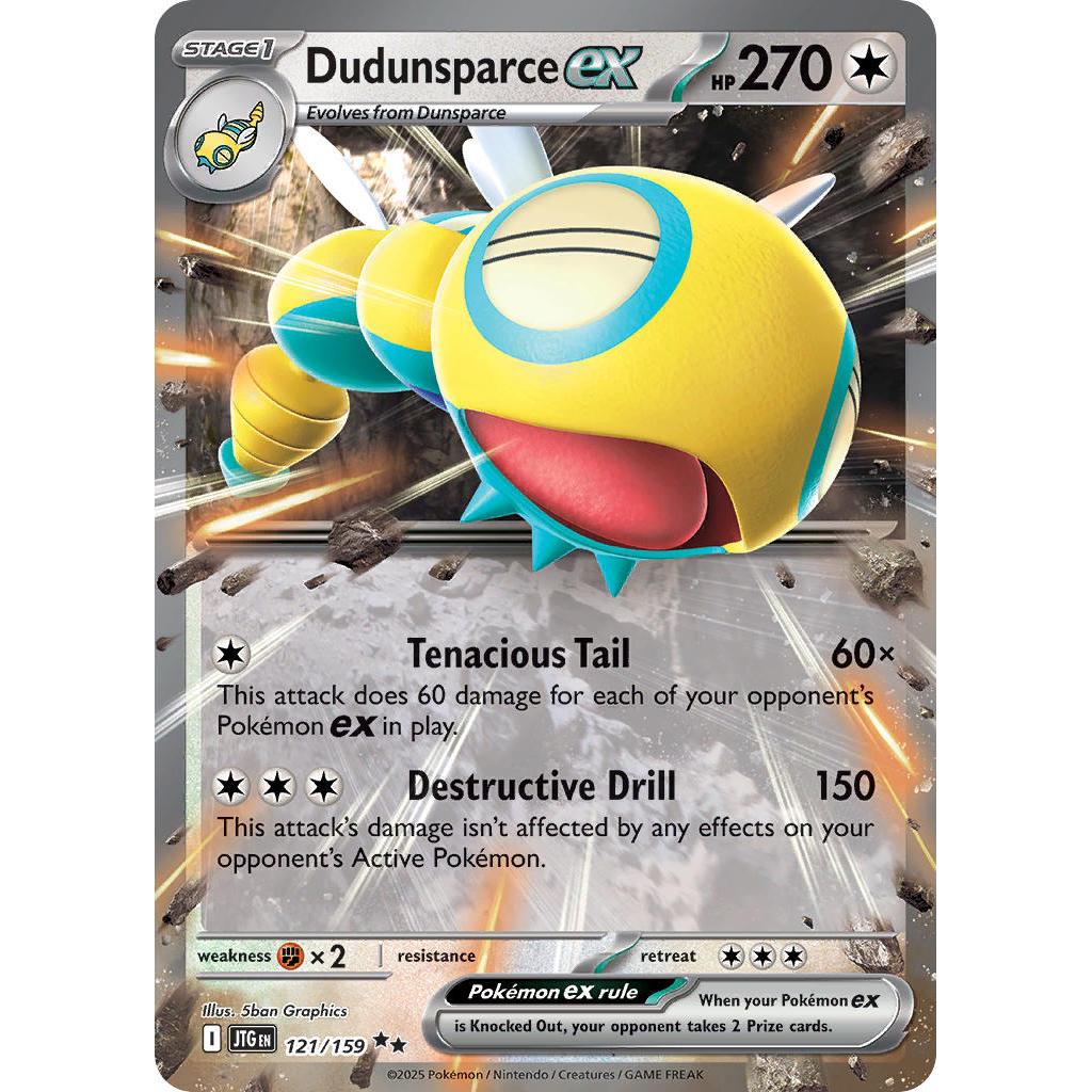 Pokemon TCG Dudunsparce 121/159 - Journey Together