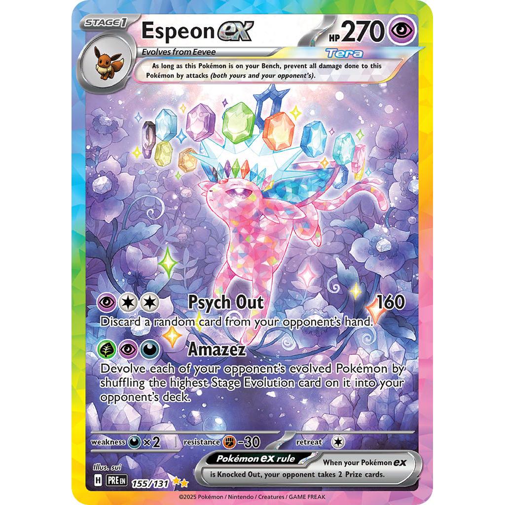 Pokemon TCG Espeon EX 153/131 - Prismatic Evolutions