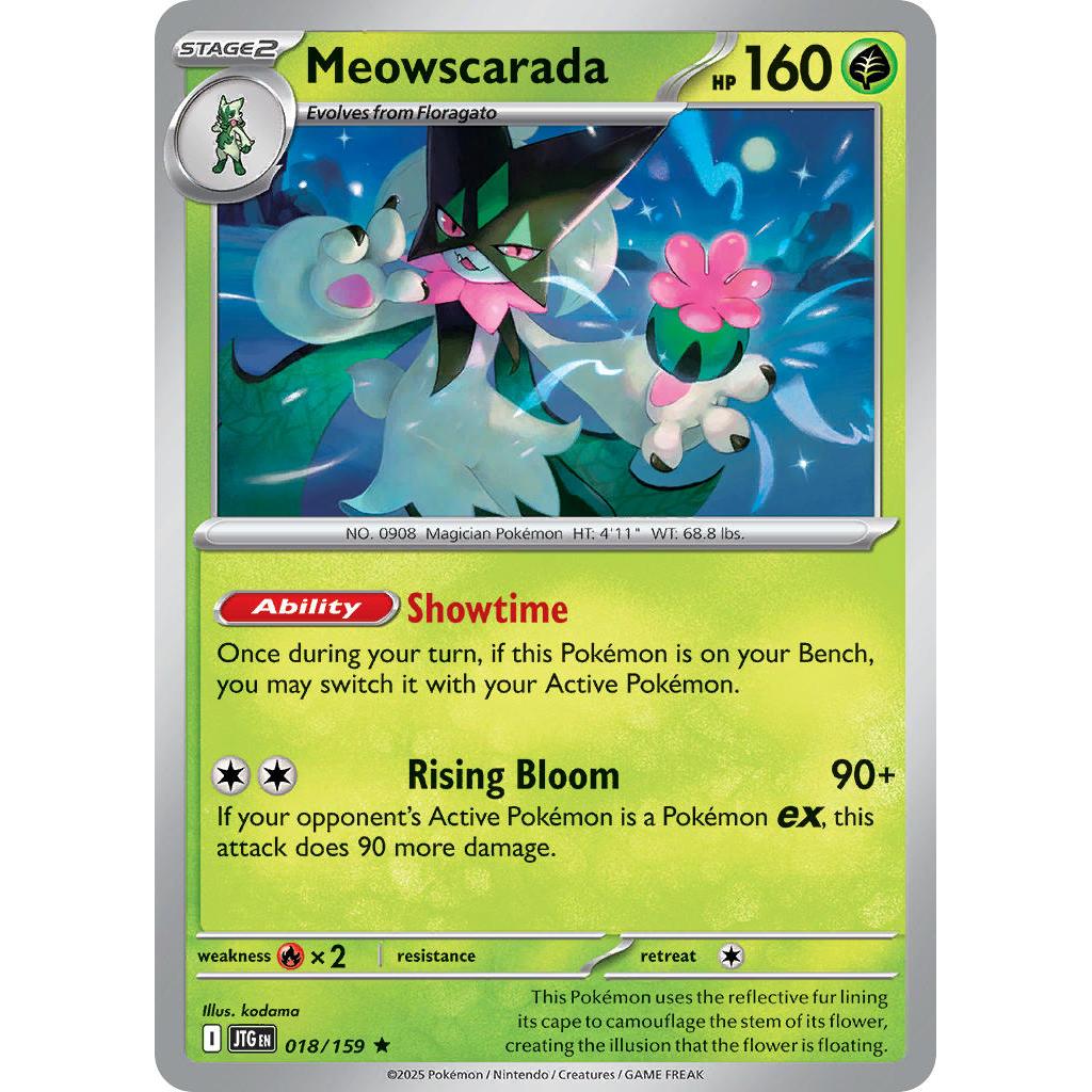 Pokemon TCG Meowscarada 018/159 - Journey Together