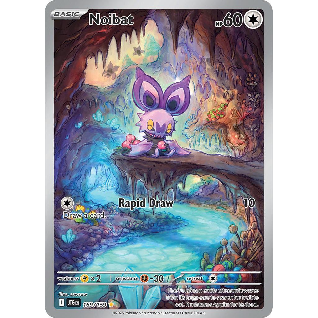 Pokemon TCG Noibat 169/196 - Journey Together-Pokebundles Ireland