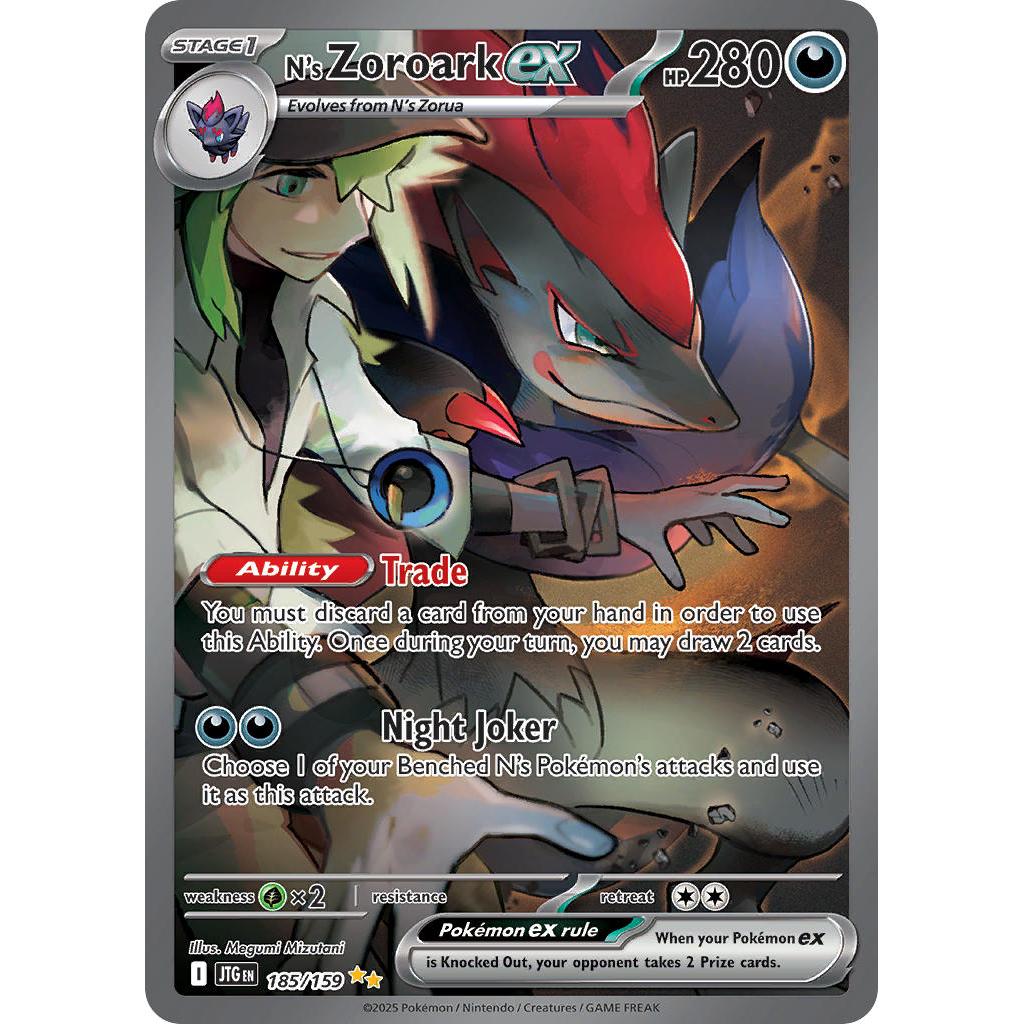 Pokemon TCG N's Zoroark 185/196 - Journey Together