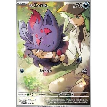 Pokemon TCG N's Zorua SVP 189 - Journey Together