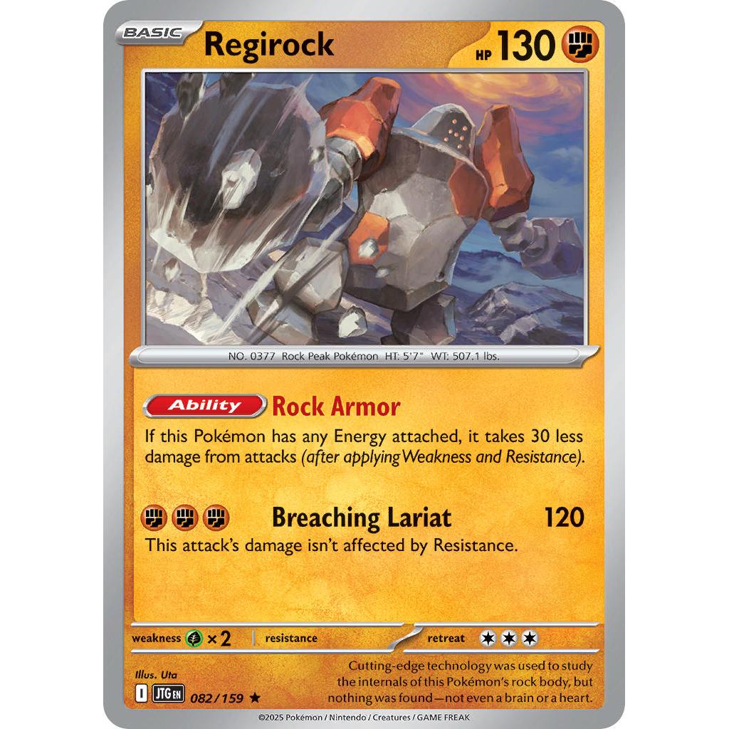 Pokemon TCG Regirock 082/159 - Journey Together