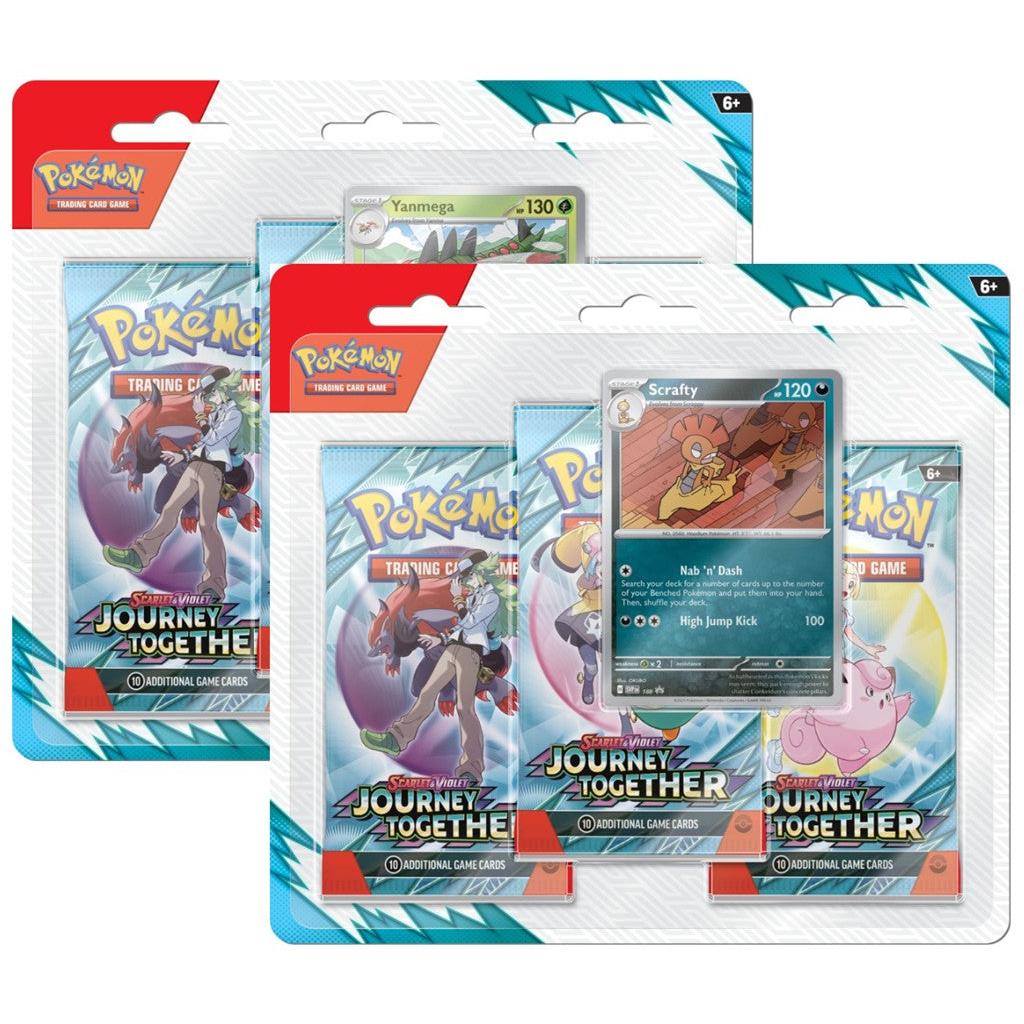 Pokemon Trading Card Game Journey Together 3-pack blister