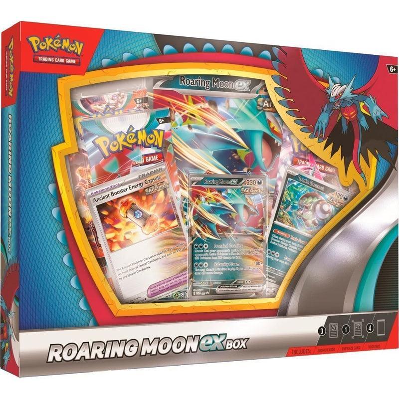 Pokemon Trading Card Game Roaring Moon EX/Iron Valiant EX box-Pokebundles Ireland