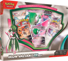Load image into Gallery viewer, Pokemon Trading Card Game Roaring Moon EX/Iron Valiant EX box
