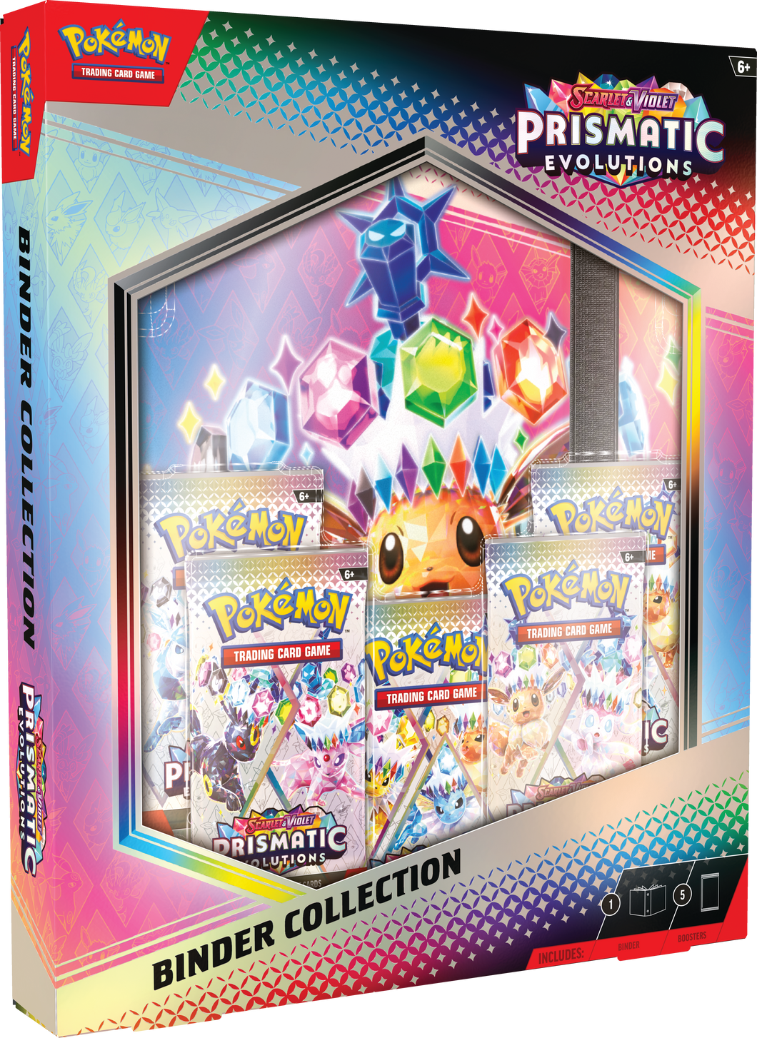 Pokemon Trading Card Game Prismatic Evolutions Binder Collection