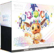 Load image into Gallery viewer, Pokemon Trading Card Game Prismatic Evolutions Elite Trainer Box
