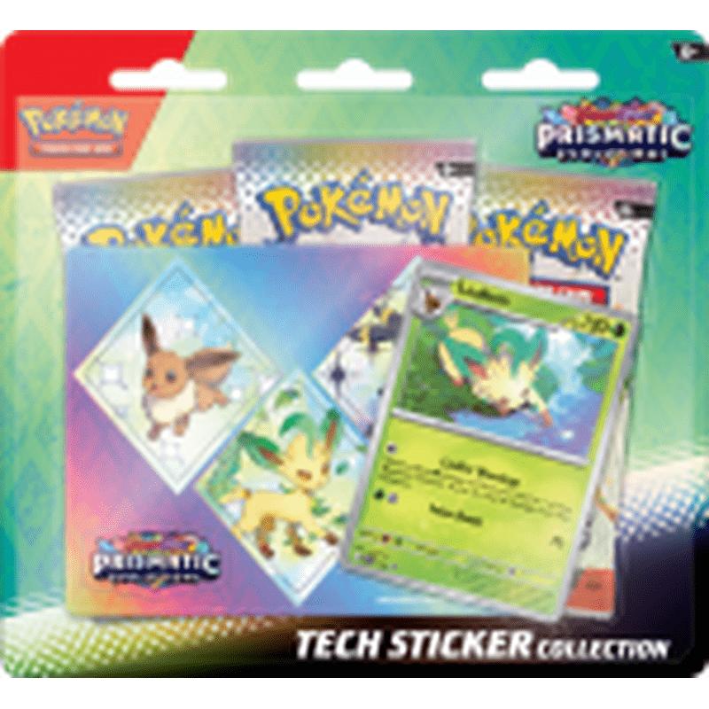 Pokemon Trading Card Game Prismatic Evolutions Tech Sticker Collection-Pokebundles Ireland