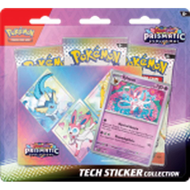 Pokemon Trading Card Game Prismatic Evolutions Tech Sticker Collection-Pokebundles Ireland