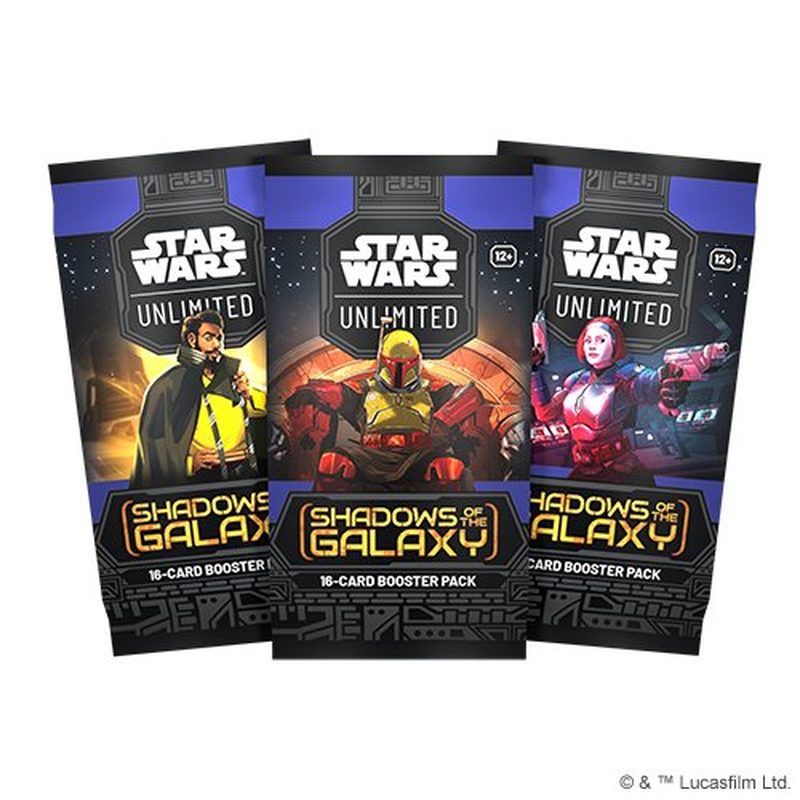 Star Wars Unlimited Shadows of the Galaxy Booster Box-Pokebundles Ireland