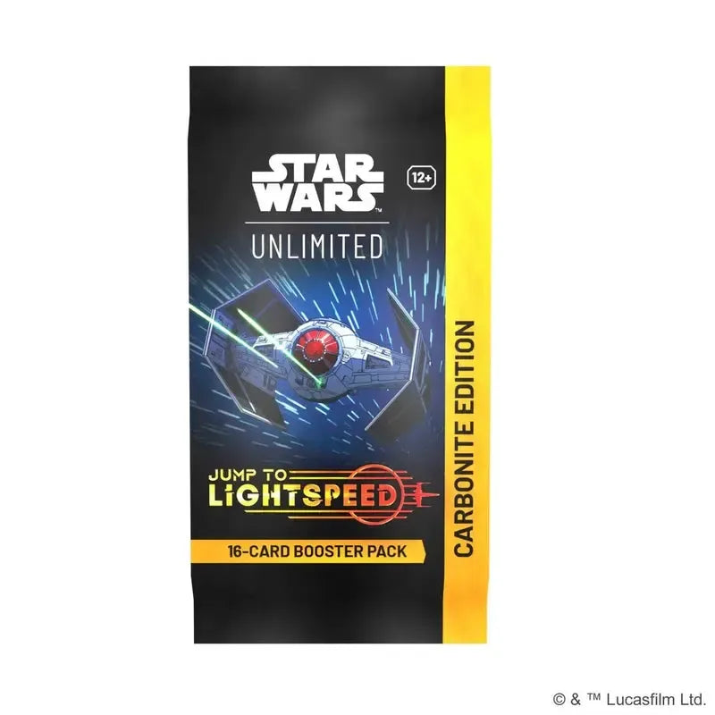 Star Wars Unlimited Jump To Lightspeed Carbonite Booster