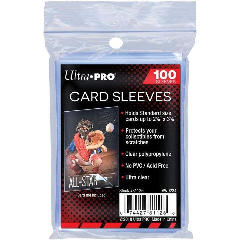 Ultra Pro Soft Trading Card Sleeves (100 sleeves)-Pokebundles Ireland