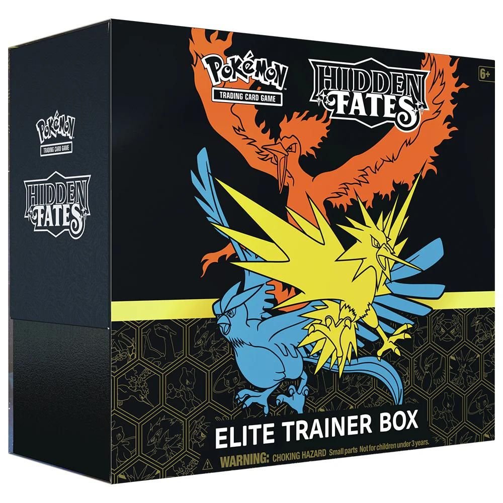 Pokemon Trading Card Game Hidden Fates Elite Trainer Box - Pokebundles Ireland