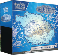 Load image into Gallery viewer, Pokemon Trading Card Game Stellar Crown Elite Trainer Box - Pokebundles Ireland
