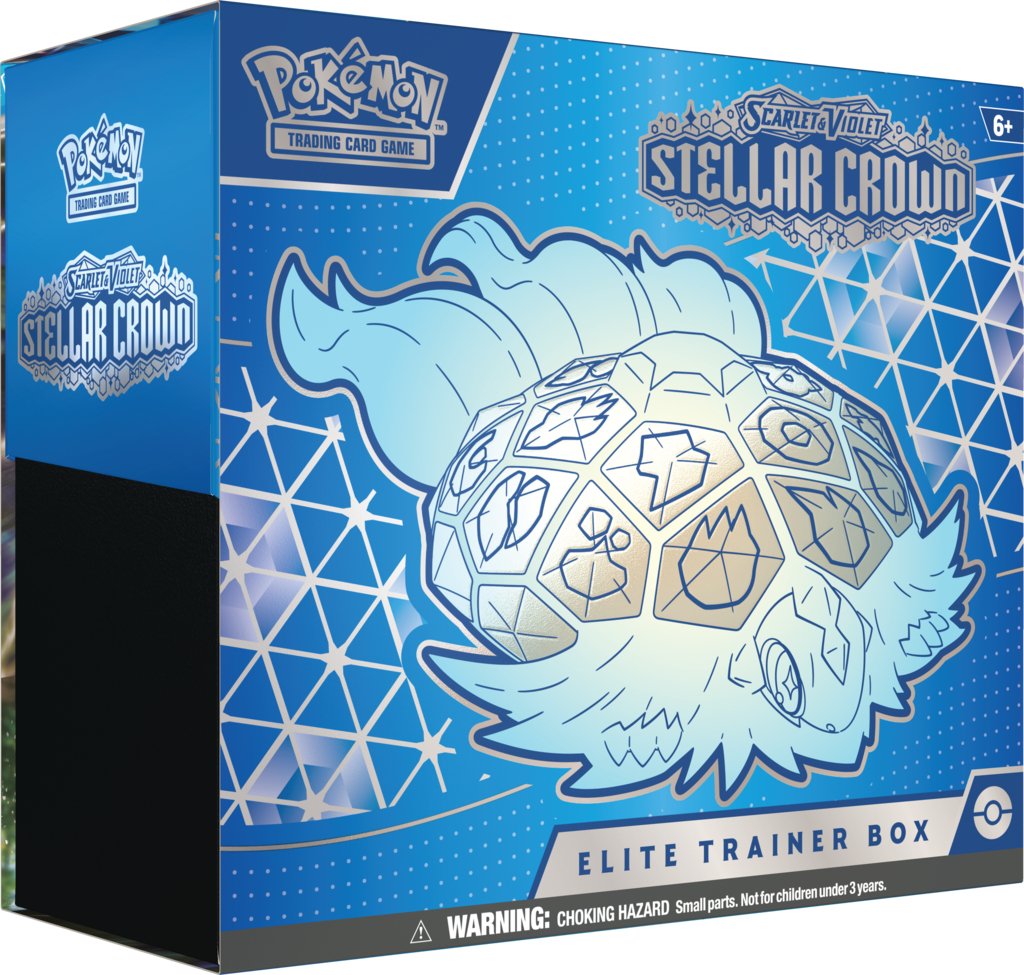 Pokemon Trading Card Game Stellar Crown Elite Trainer Box - Pokebundles Ireland