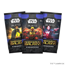 Load image into Gallery viewer, Star Wars Unlimited Shadows of the Galaxy Booster Box - Pokebundles Ireland
