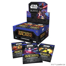 Load image into Gallery viewer, Star Wars Unlimited Shadows of the Galaxy Booster Box - Pokebundles Ireland
