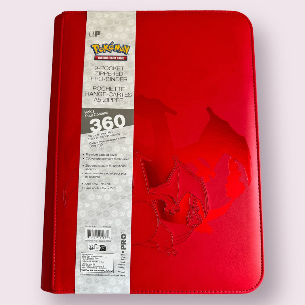 Ultra Pro Pokemon Elite Series Charizard folder - 360 cards - Pokebundles Ireland