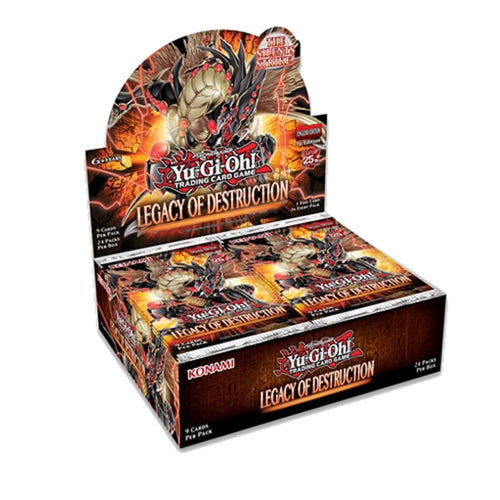 Yu Gi Oh! Legacy of Destruction Booster Box - Pokebundles Ireland