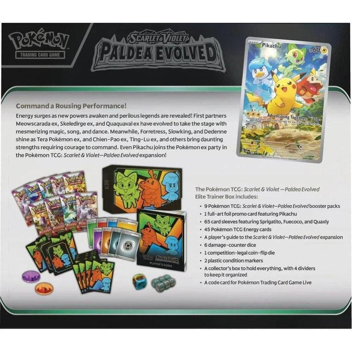 Pokemon Trading Card Game Paldea Evolved Elite Trainer Box
