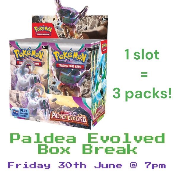 Pokebundles Box Break - Paldea Evolved 30th June 2023 - Pokebundles Ireland