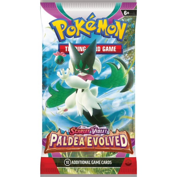 Pokemon TCG Paldea Evolved Booster Packs - Pokebundles Ireland