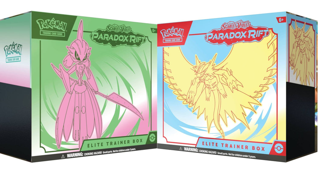 Pokemon TCG Paradox Rift Elite Trainer Box - Pokebundles Ireland