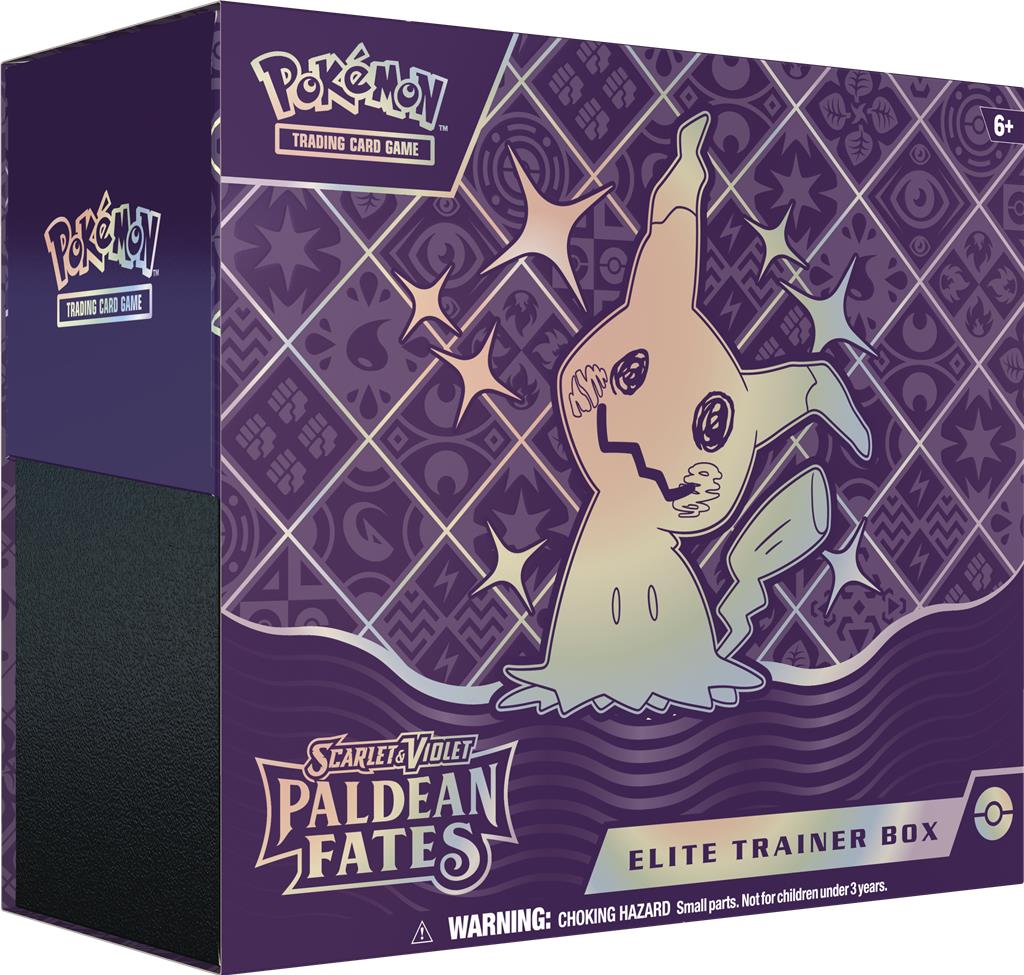 Pokemon Trading Card Game Paldea Fates Elite Trainer Box - Pokebundles Ireland