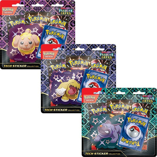 Pokemon Trading Card Game Paldean Fates Tech Sticker Collection - Pokebundles Ireland
