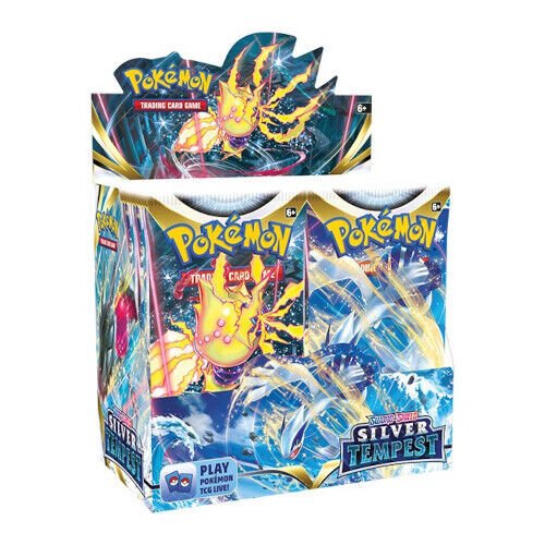 Pokemon Trading Card Game Silver Tempest Booster Box - Pokebundles Ireland